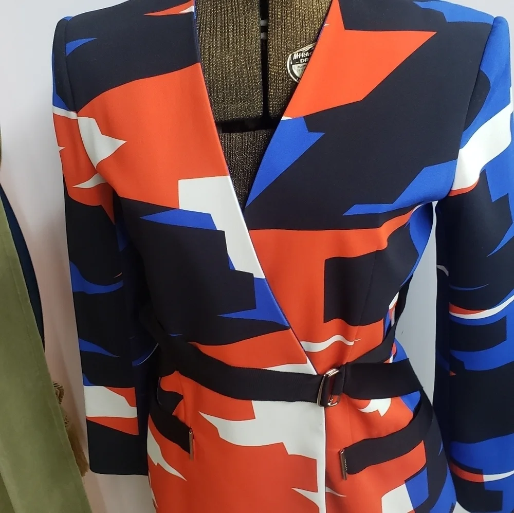 Mugler Multi-Color Print Jacket - Picture 5 of 13
